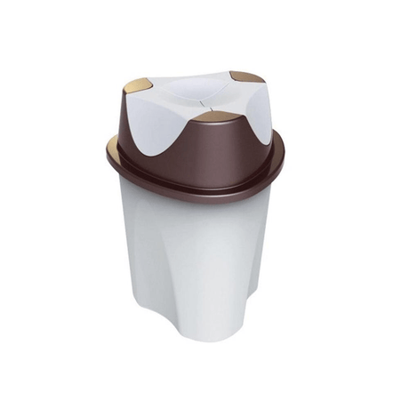 BYFT008543 AKC Garbage Bin White Plastic Set of 1.png