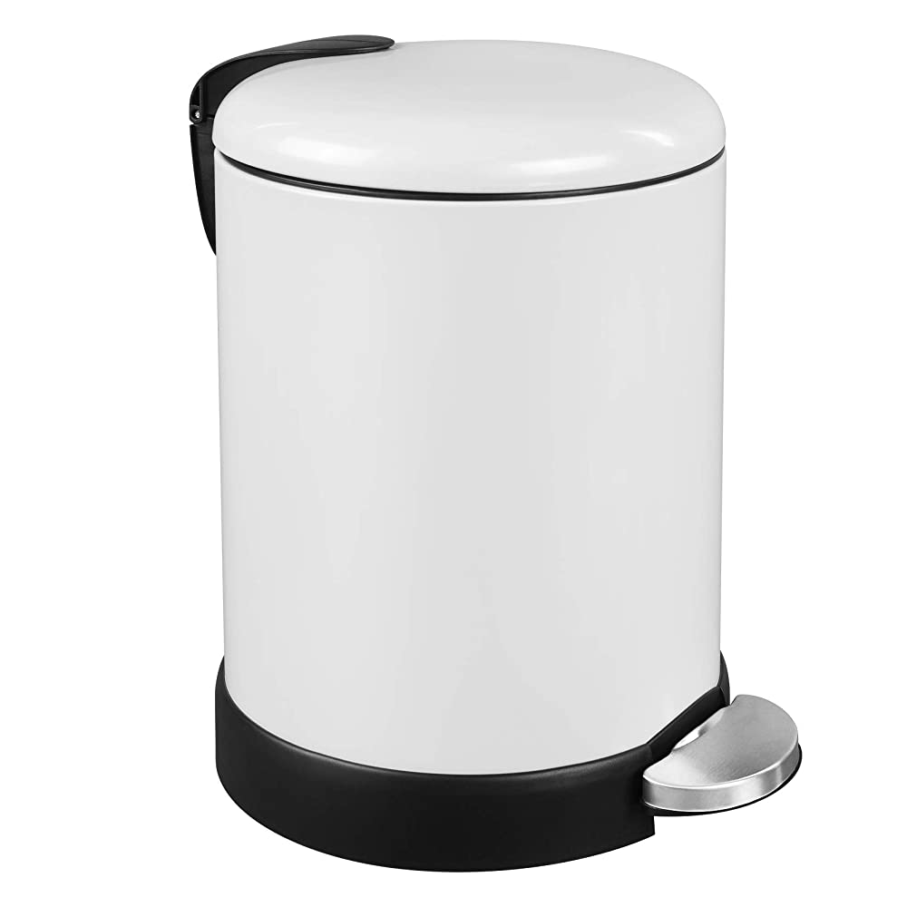 BYFT008570 AKC Trash Bin 12 Ltr White Plastic Set of 1.png