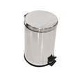 BYFT008578 AKC Dust Bin 12 Ltr Silver Stainless Steel Set of 1.png
