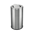 BYFT008586 EKO Swing Top Bin 56 Ltr Silver Stainless Steel Set of 1.png