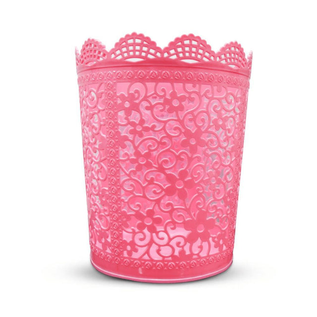 BYFT008596 AKC Dust Bin Pink Plastic Set of 1.jpg