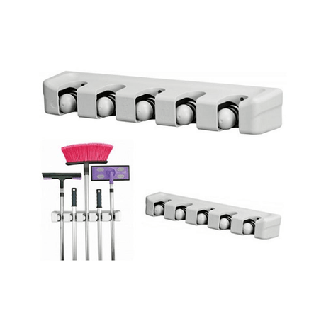 BYFT008622 DAT Mop _ Broom Holder Blue Plastic Set of 1.png