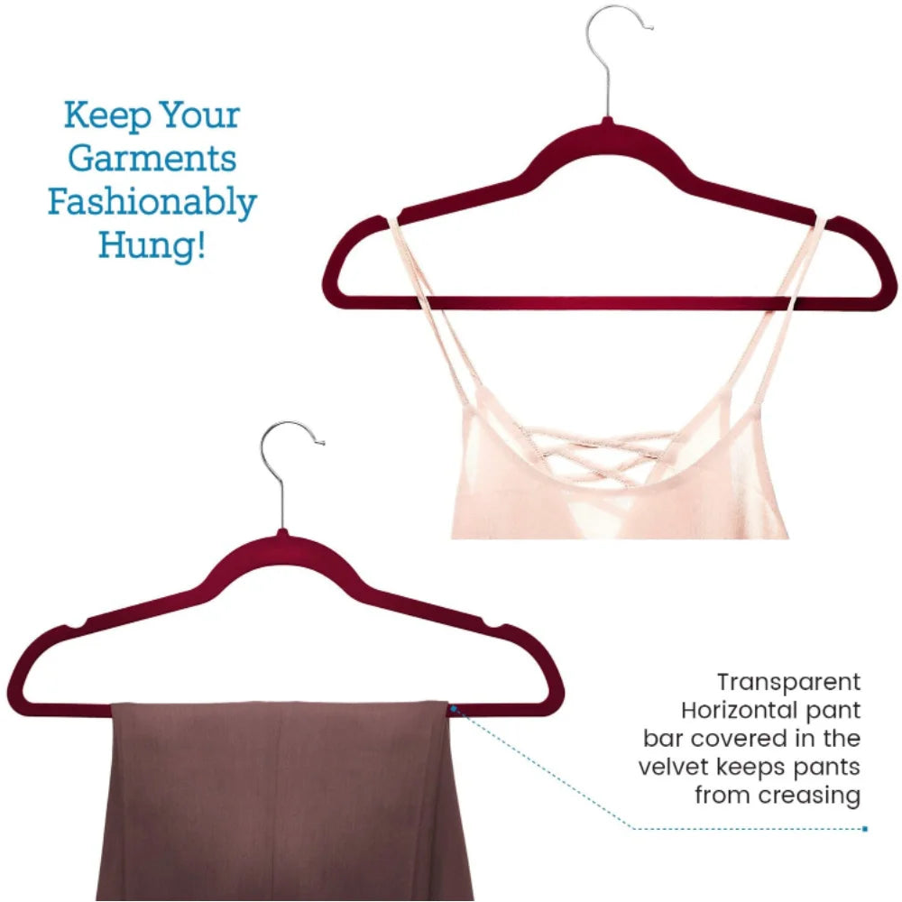 feelings velvet hanger plastic for home use