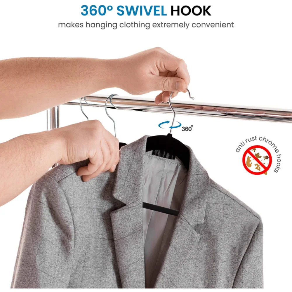 feelings velvet hanger plastic for home use