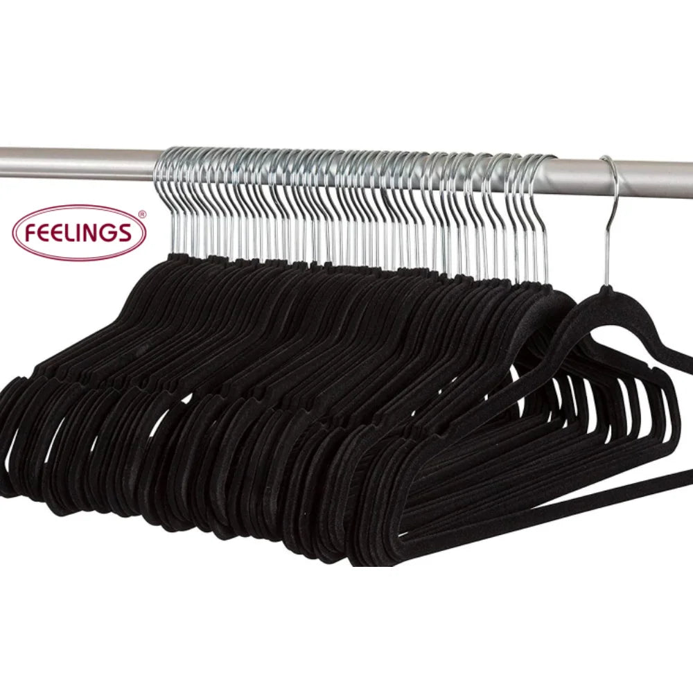 feelings velvet hanger plastic for home use