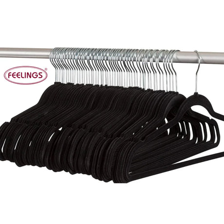 feelings velvet hanger plastic for home use