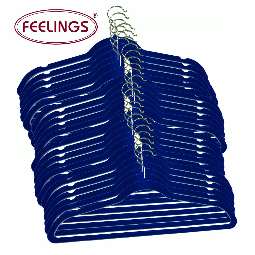 feelings velvet hanger plastic for home use