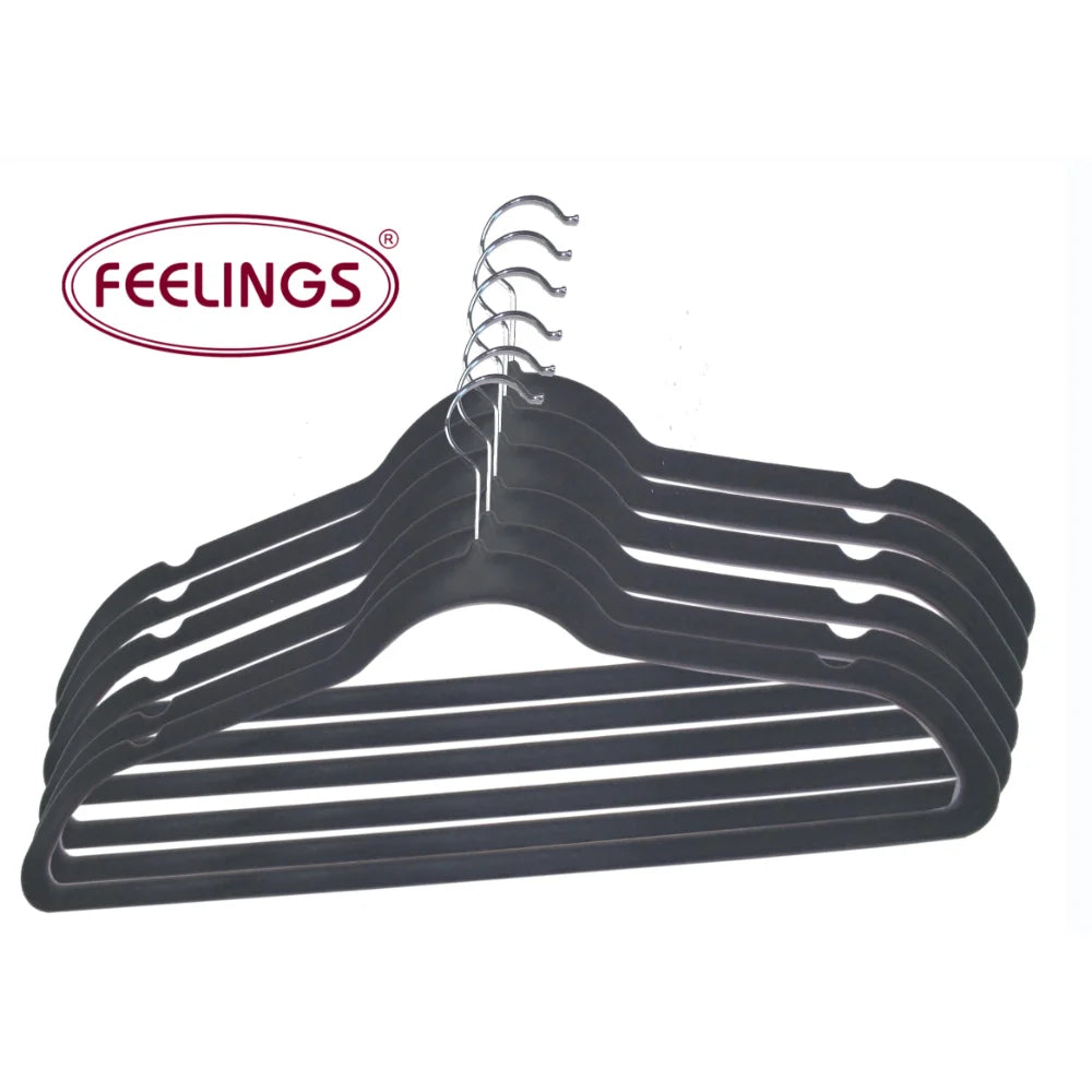 feelings velvet hanger plastic for home use