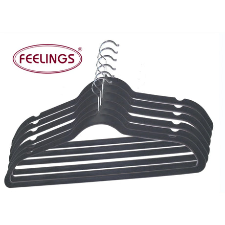 feelings velvet hanger plastic for home use