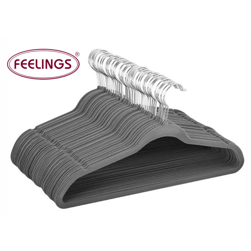 feelings velvet hanger plastic for home use