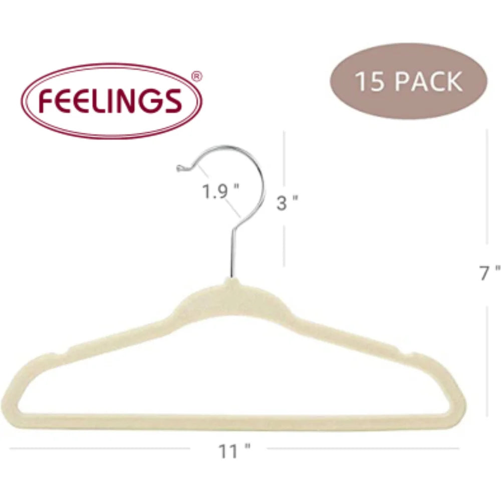 feelings velvet hanger plastic for home use