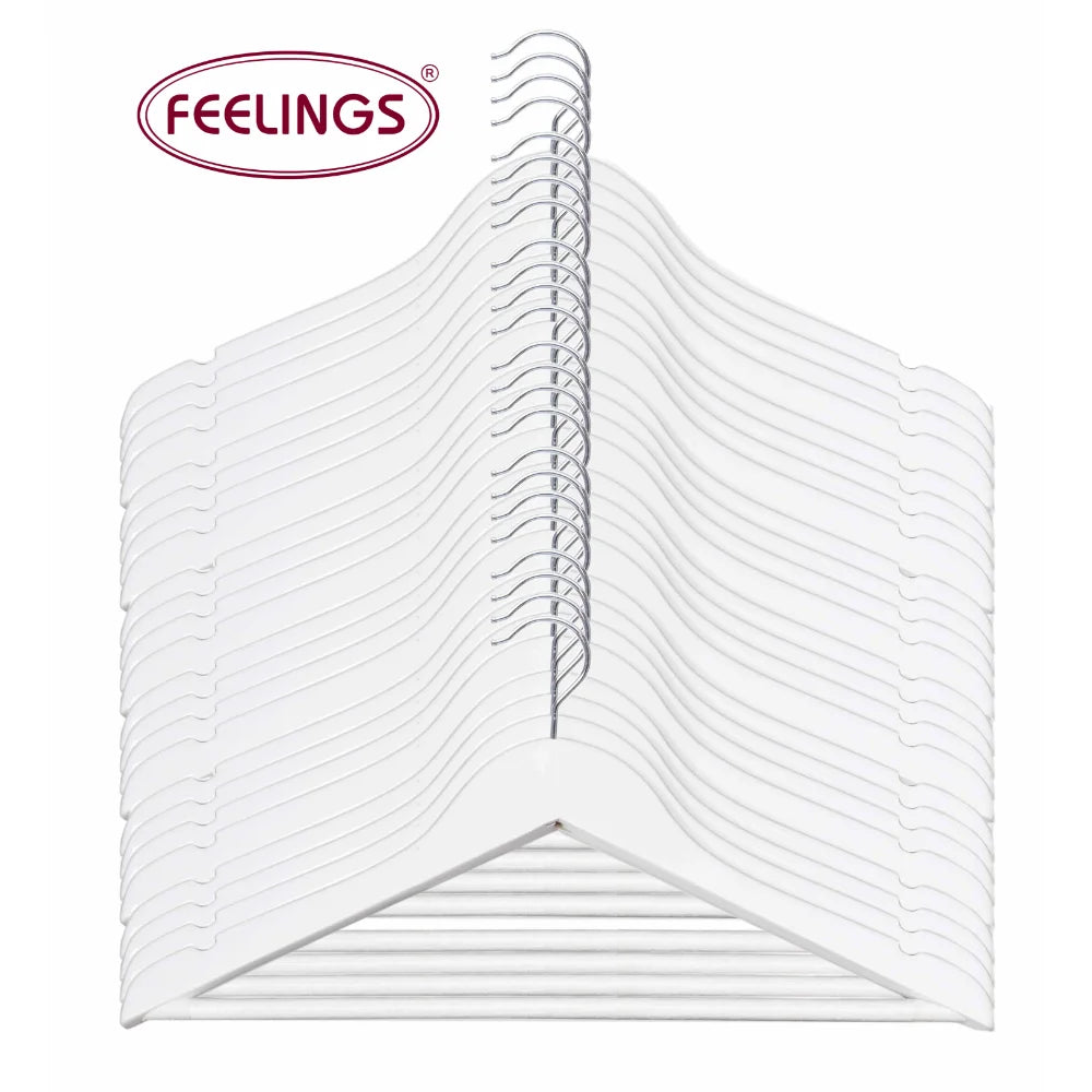 feelings wooden hanger