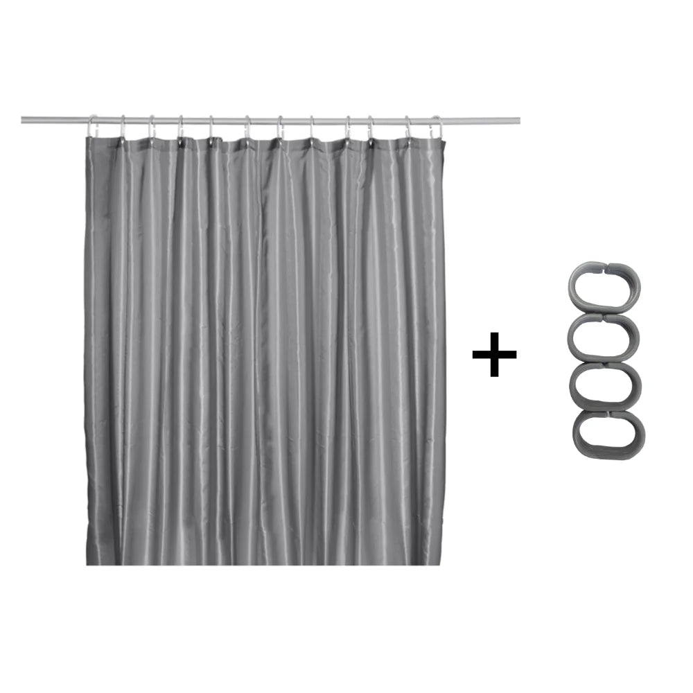 feelings bath shower curtain