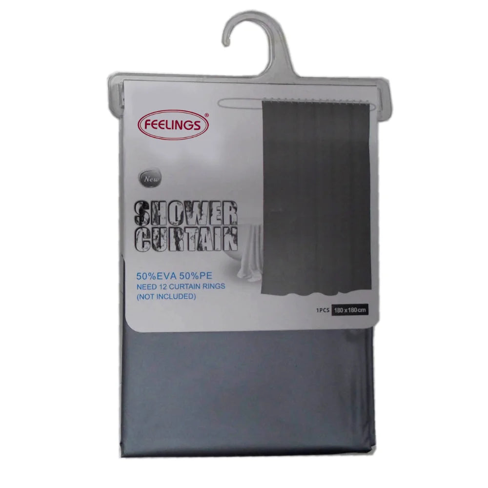 feelings bath shower curtain