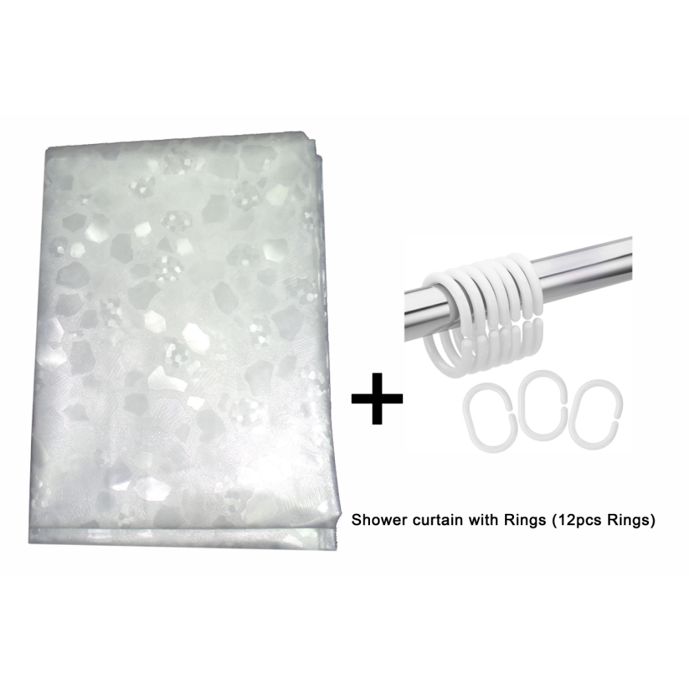 feelings bath shower curtain