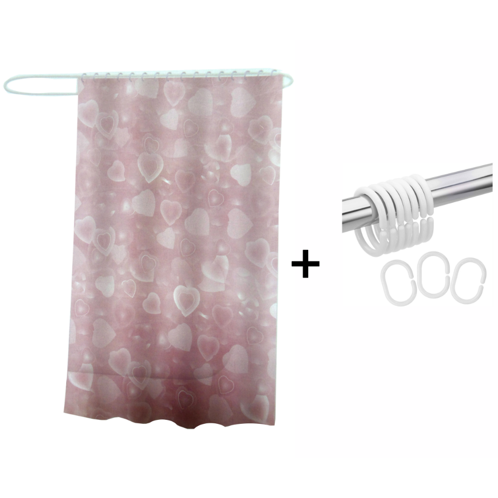 feelings bath shower curtain