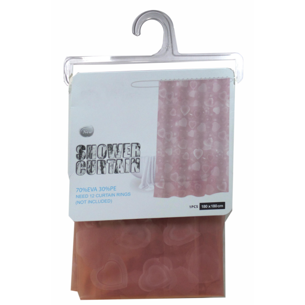 feelings bath shower curtain