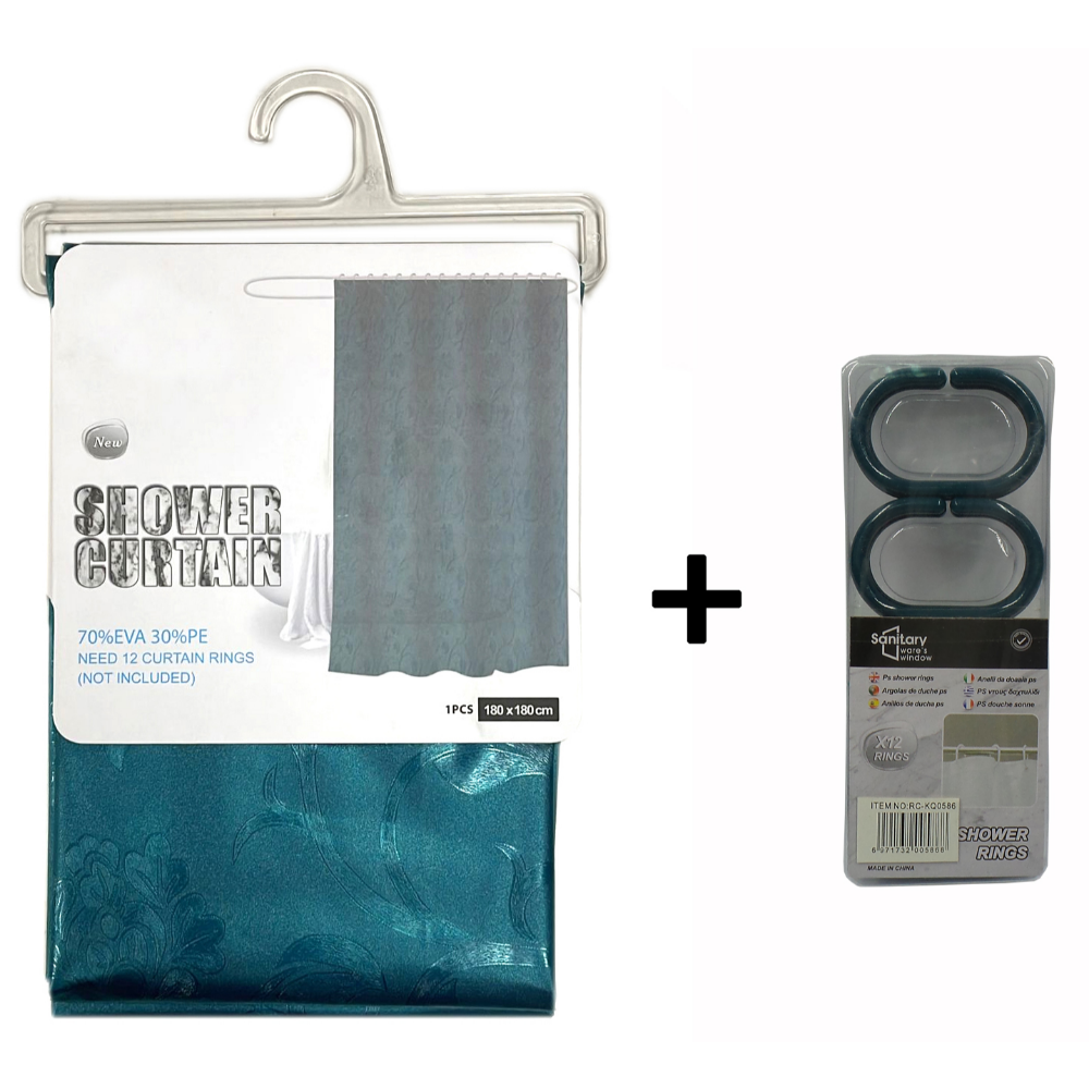 feelings bath shower curtain