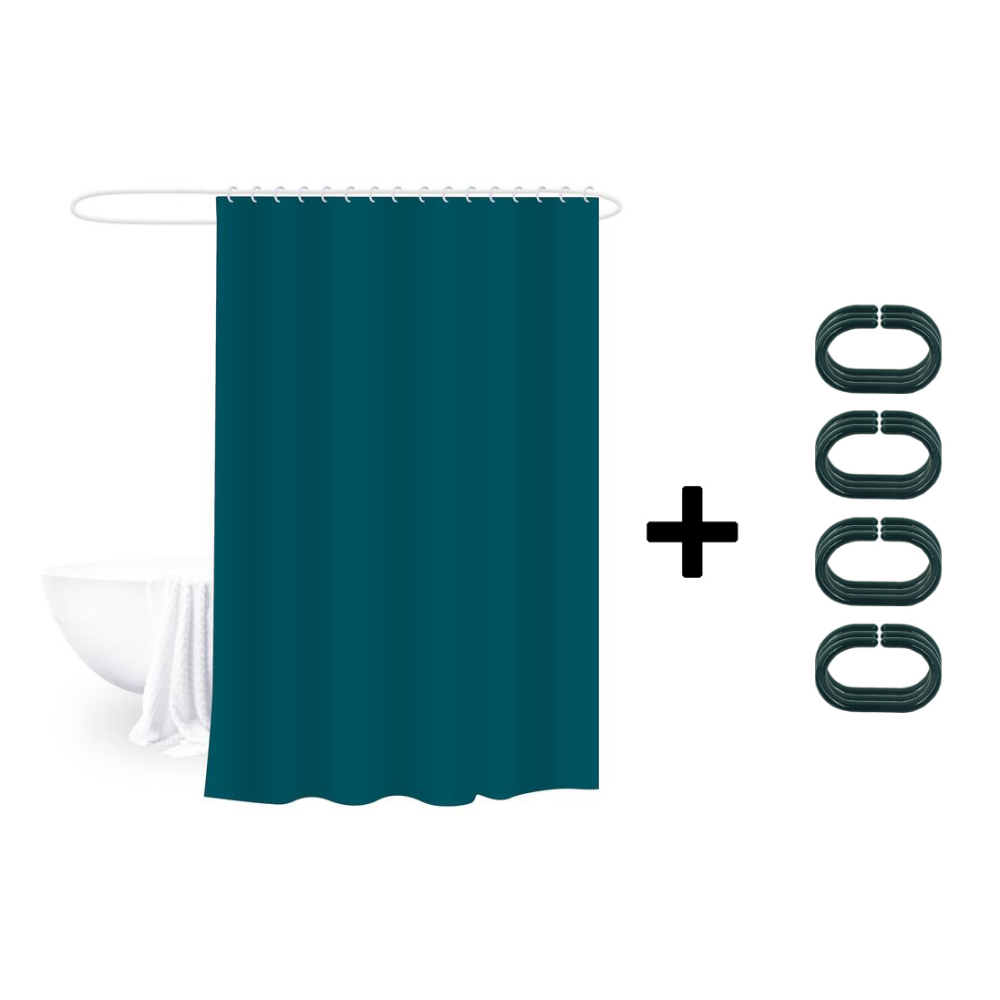 feelings bath shower curtain