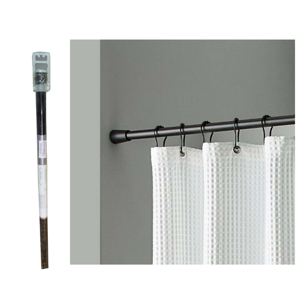 feelings shower curtain rod 190 cm for bathroom