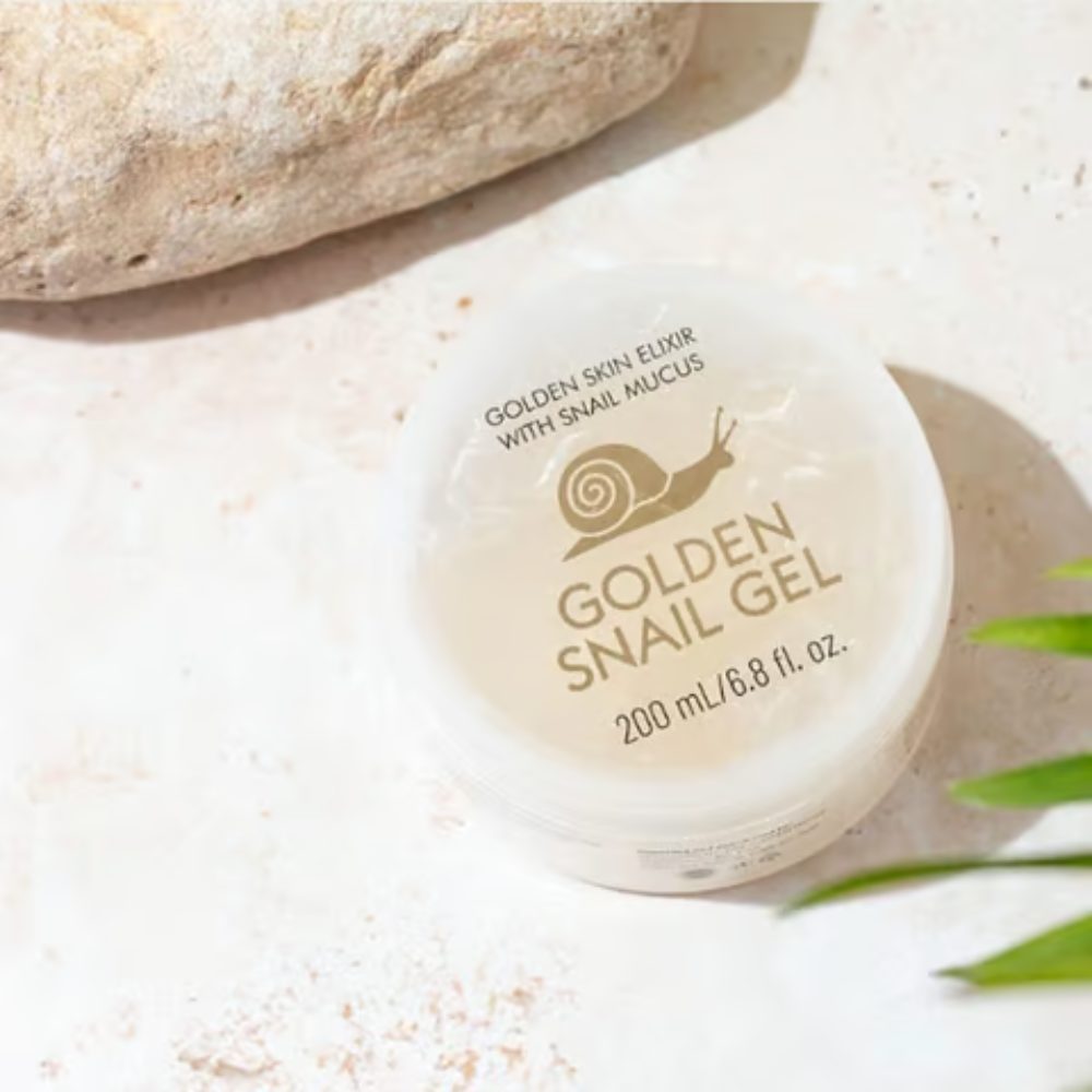 جل الحلزون الذهبي من أنجيل بيو ثيرابي لتغذية البشرة ومحاربة التجاعيد وحب الشباب وعلامات التمدد والخطوط الدقيقة حول العينين