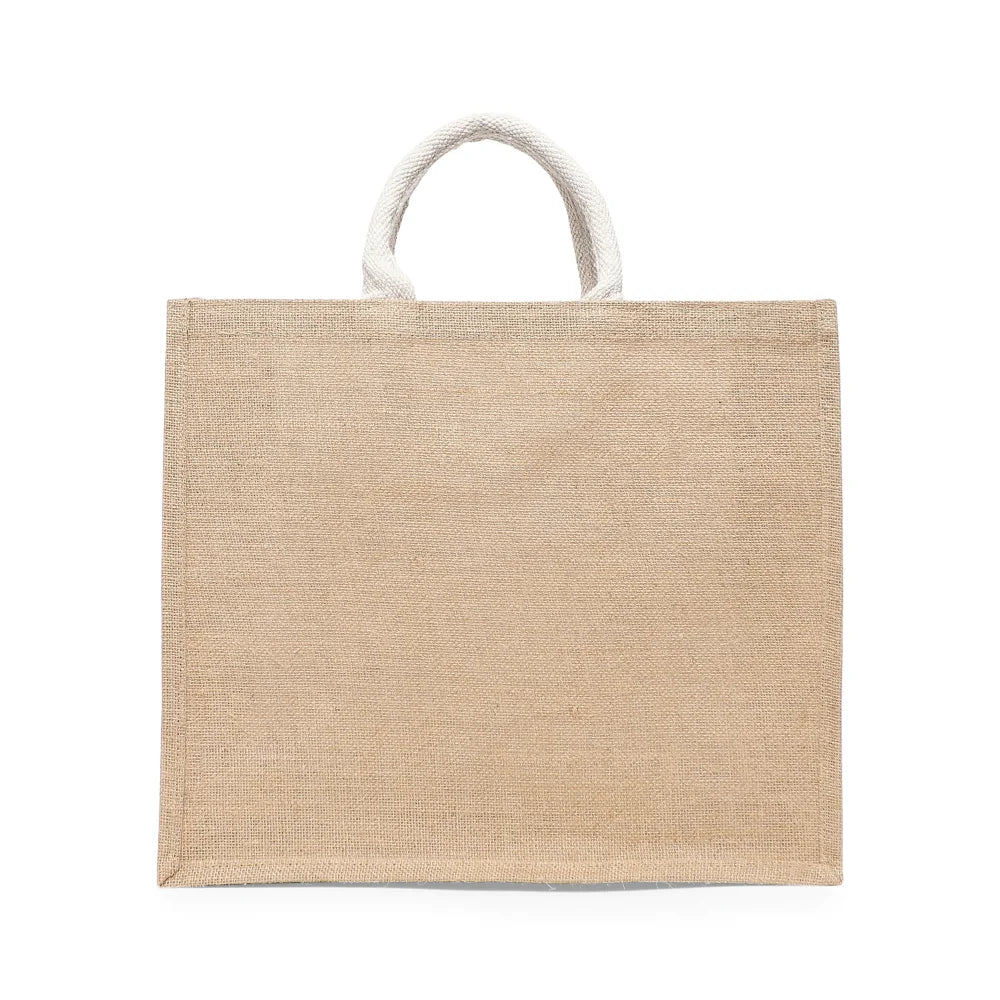 byft laminated jute tote bags with gusset natural reusable eco friendly shopping bag jttbts145176