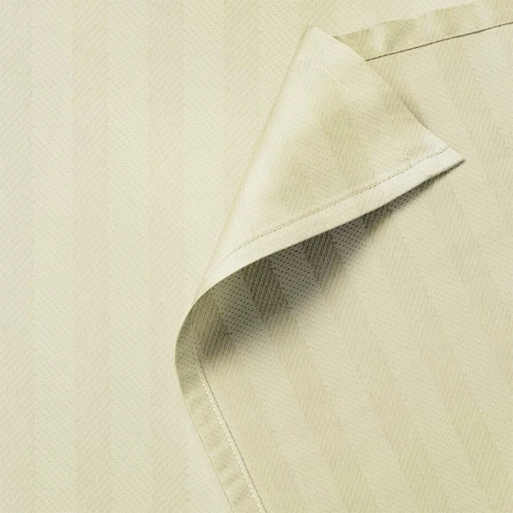 BYFT Tulip - Flat Sheet 1 Cm Satin Stripe| Cotton, 300 TC, Soft & Luxurious Bed Linen