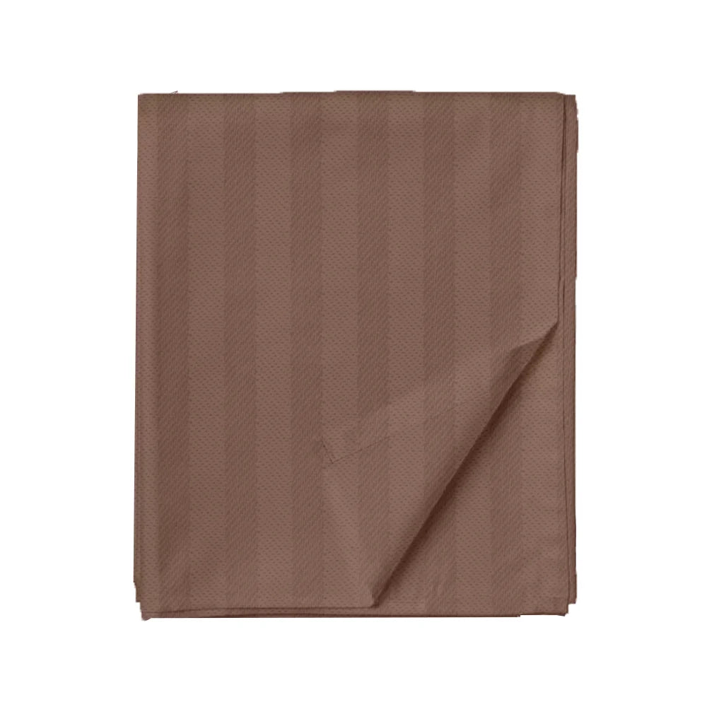 BYFT Tulip - Flat Sheet 1 Cm Satin Stripe| Cotton, 300 TC, Soft & Luxurious Bed Linen