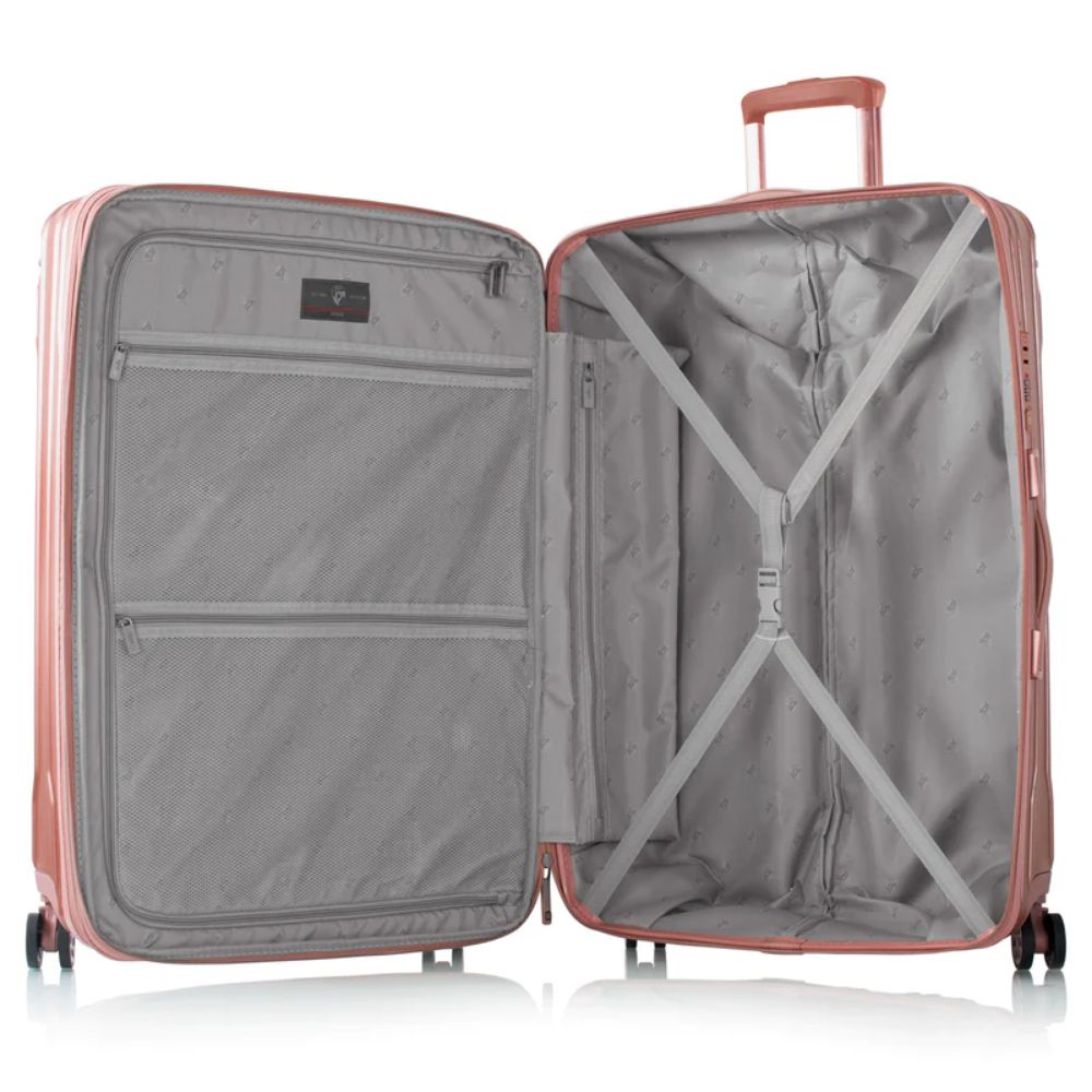 Heys Xtrak Trolley Luggage - Expandable Polycarbonate Spinner Suitcase with TSA Lock