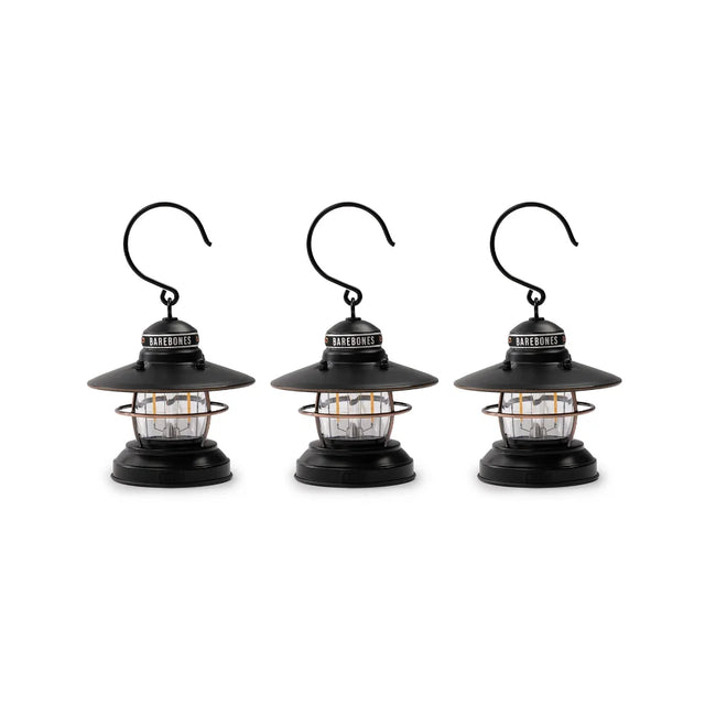 Barebones - Edison Mini Lantern (Bronze) 3 Pack
