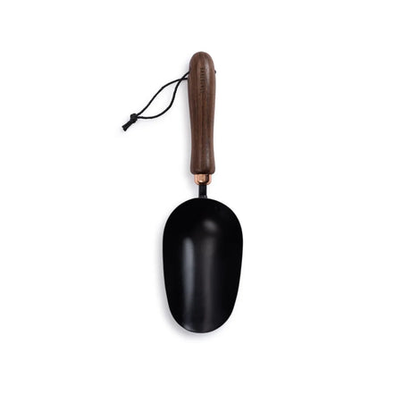 BYFT011999 Barebones Garden Spoon Stainless Steel Small Walnut Black.webp
