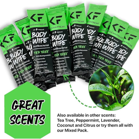BYFT012059 Klean Freak Body Wipes 100 Pack Tea Tree B.webp