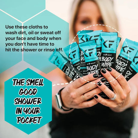 BYFT012063 Klean Freak Body Wipes Dozen Pack Peppermint C.webp