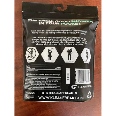 BYFT012063 Klean Freak Body Wipes Dozen Pack Peppermint D.webp