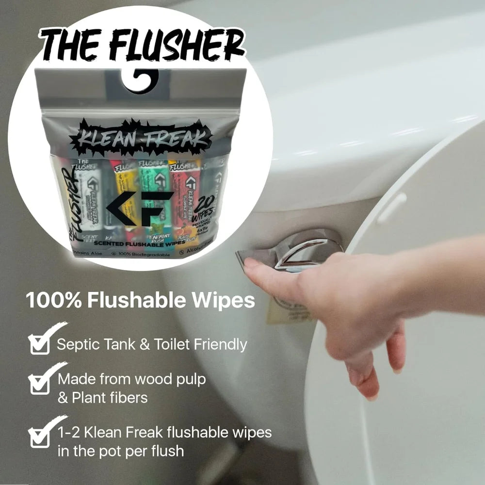 BYFT012088 Klean Freak The Flusher wipes 20 Pack Juicy Grapefruit D.webp