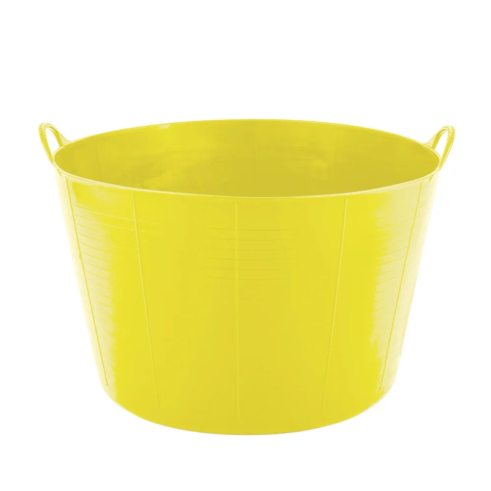 BYFT012284 Red Gorilla Tubs Recycled Black Tubs Extra Large 75L Yellow .webp