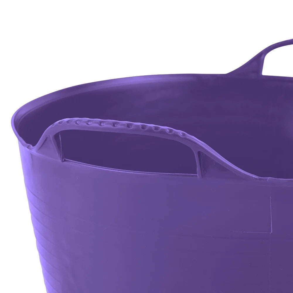BYFT012297 Red Gorilla Tubs Recycled Black Tubs Medium 26L Purple B.webp