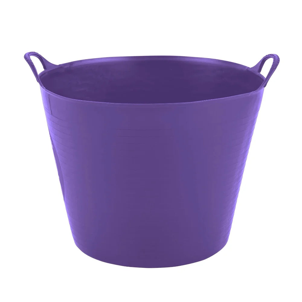 BYFT012297 Red Gorilla Tubs Recycled Black Tubs Medium 26L Purple.webp