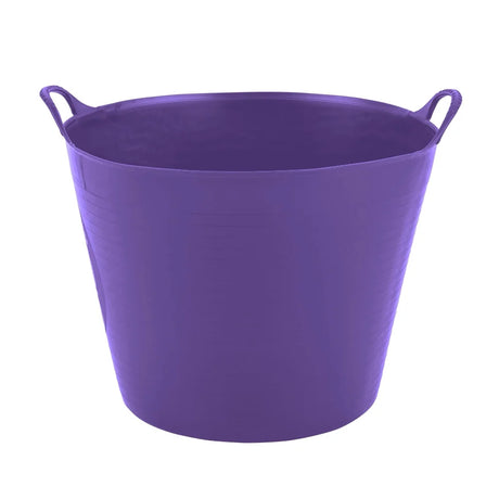 BYFT012297 Red Gorilla Tubs Recycled Black Tubs Medium 26L Purple.webp
