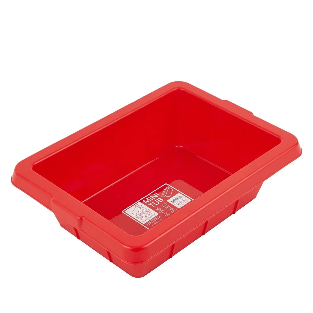 BYFT012314 Red Gorilla Gorilla Plas 7L Mini Gorilla Plas Tub Red A.webp