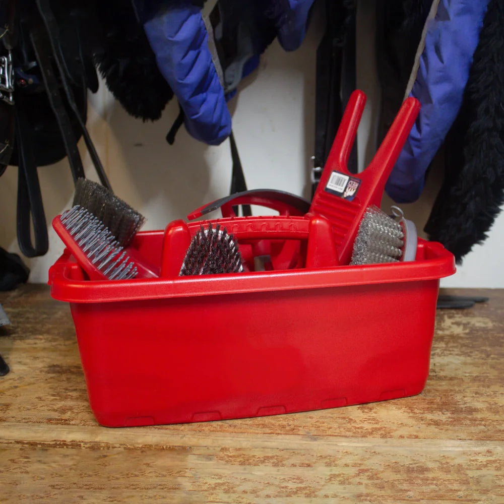 BYFT012367 Red Gorilla Plastic Tote Tray Tidee Tray Red A.webp