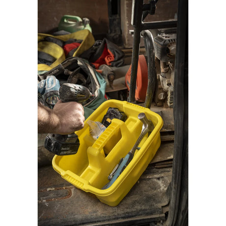 BYFT012368 Red Gorilla Plastic Tote Tray Tidee Tray Yellow A.webp