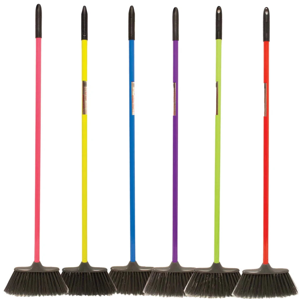 BYFT012370 Red Gorilla Poly Yard Poly Yard Broom Head with 120cm Handle Red B.webp