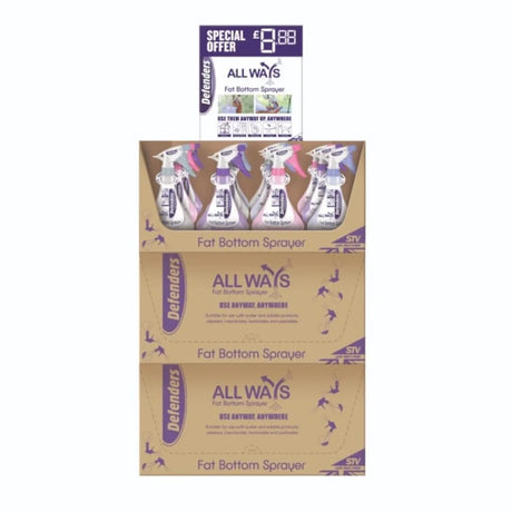 BYFT012400 STV All Ways Fat Bottom Sprayer 750ml Assorted Colours A.webp