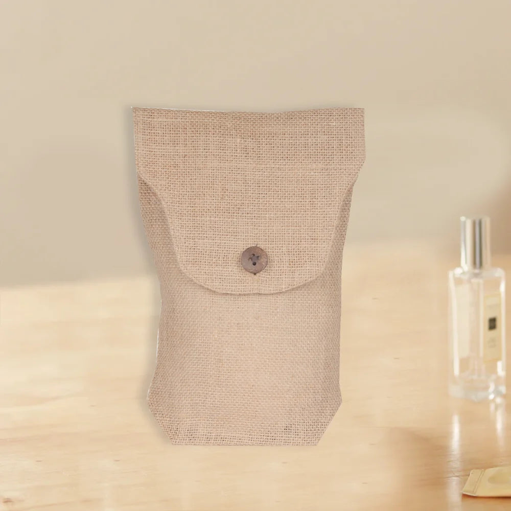 BYFT013980 BYFT Natural Jute Flap Pouch C