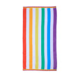 Mimosa Beach Towel Rainbow Stripe Cotton Pool Towel