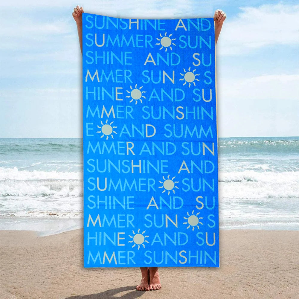 Mimosa Beach Towel Sunshine And Summer Cotton Pool Towel