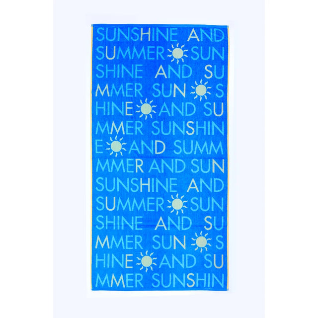Mimosa Beach Towel Sunshine And Summer Cotton Pool Towel