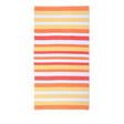 Mimosa Beach Towel Orange Horizontal Stripe Cotton Pool Towel