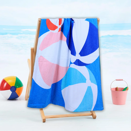 Mimosa Beach Towel Beach Ball Design Cotton Pool Towel